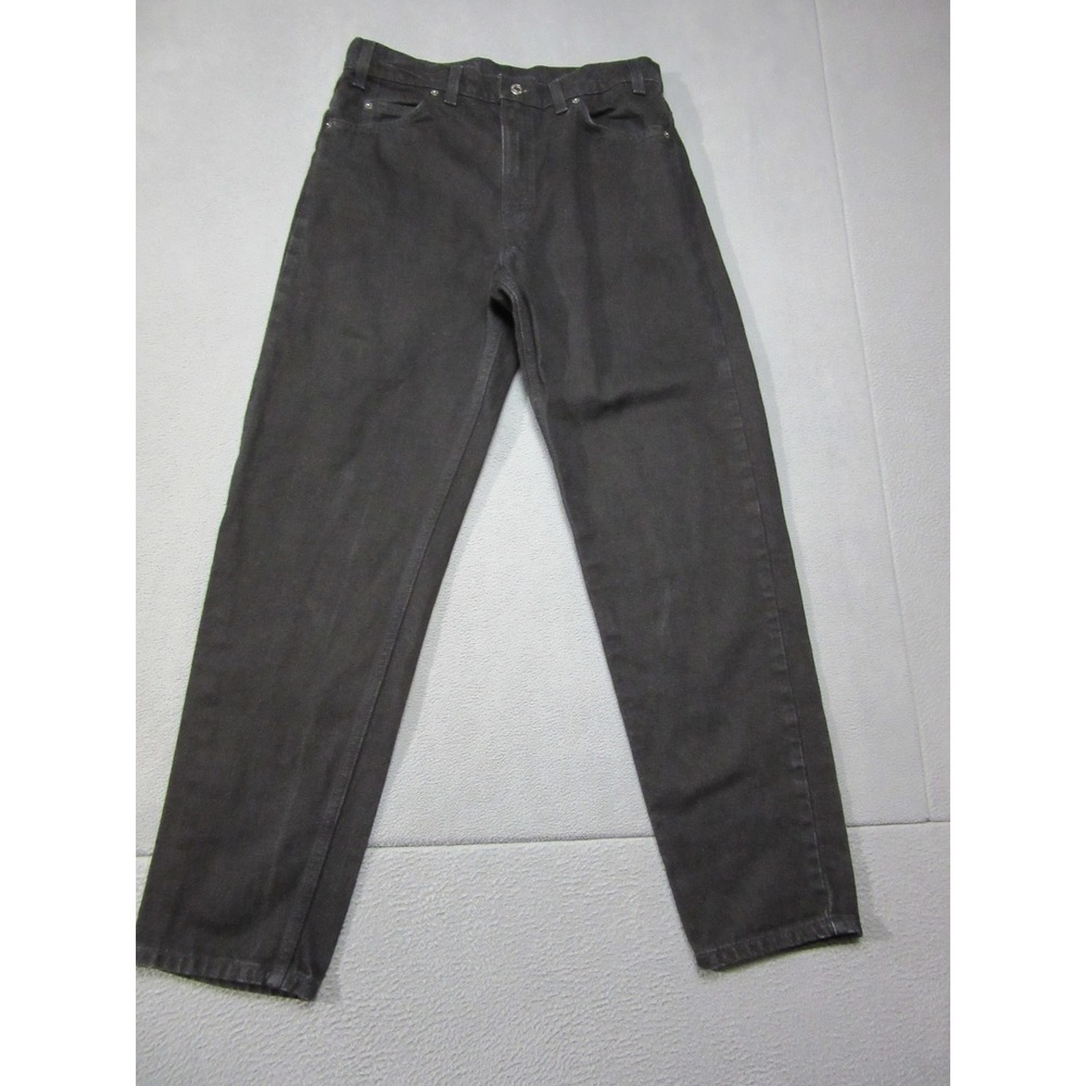 Vintage Levi's 550 Jeans Mens 34x30 (Fits 32x31)Black Orange Tab Relaxed